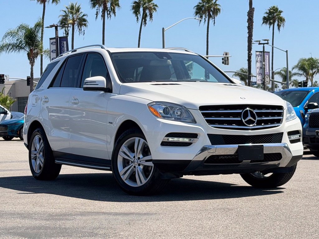 Used 2012 Mercedes-Benz M-Class ML350 with VIN 4JGDA5HB2CA064701 for sale in Oxnard, CA