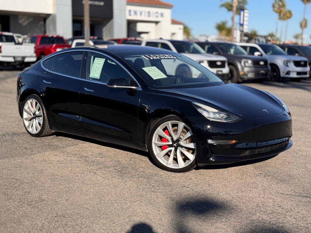 Used 2018 Tesla Model 3 Long Range Dual Motor with VIN 5YJ3E1EB4JF186076 for sale in Oxnard, CA