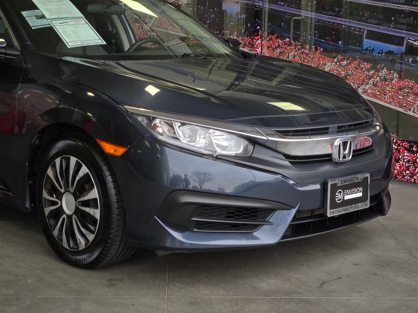 Used 2017 Honda Civic LX with VIN 19XFC2E59HE079883 for sale in Milpitas, CA