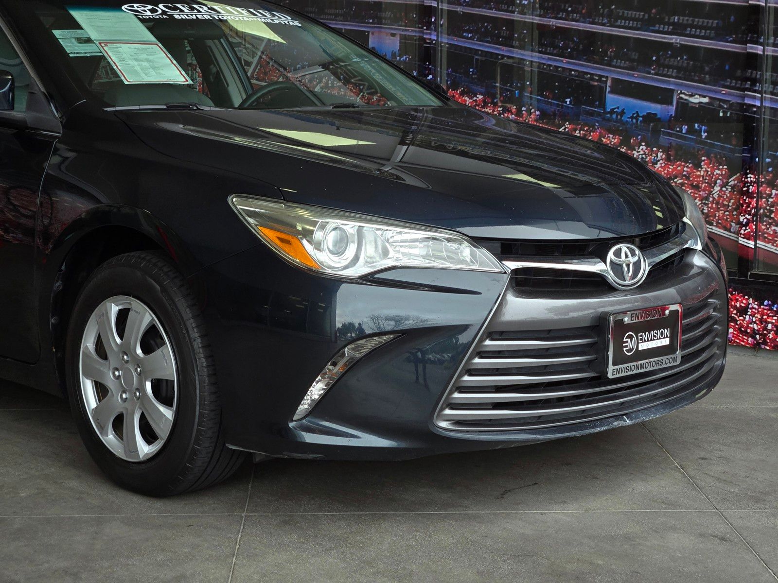 Certified 2016 Toyota Camry LE with VIN 4T4BF1FK7GR524983 for sale in Milpitas, CA