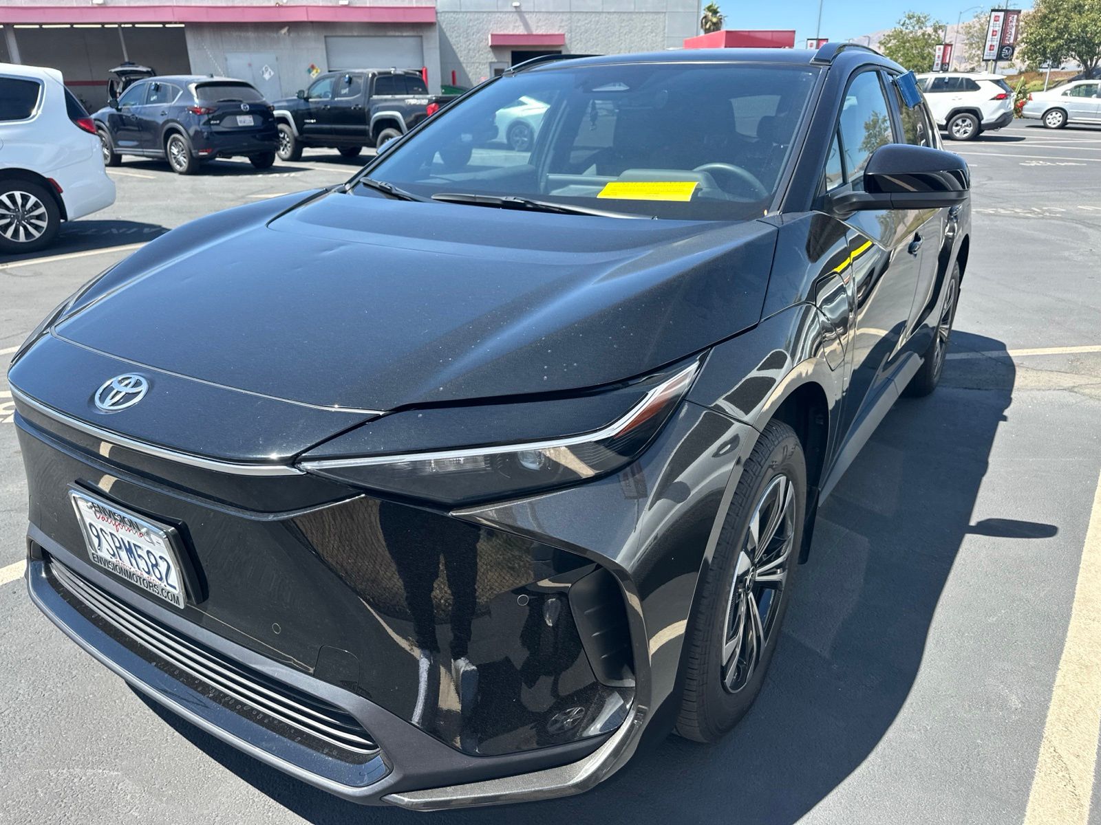 Used 2025 Toyota bZ4X XLE with VIN JTMAAAAA0SA056208 for sale in Milpitas, CA