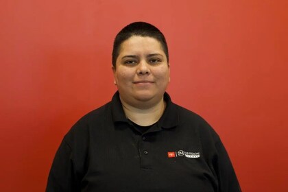 Staff member Maria Moreno from ID_54545e