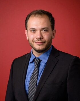 Staff member Milad Chini from ID_ad8a39