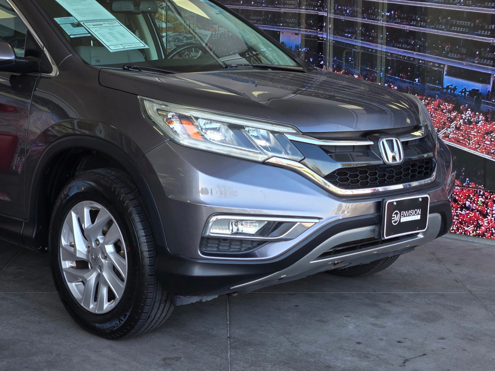 Used 2015 Honda CR-V EX-L with VIN 2HKRM4H76FH616902 for sale in Milpitas, CA