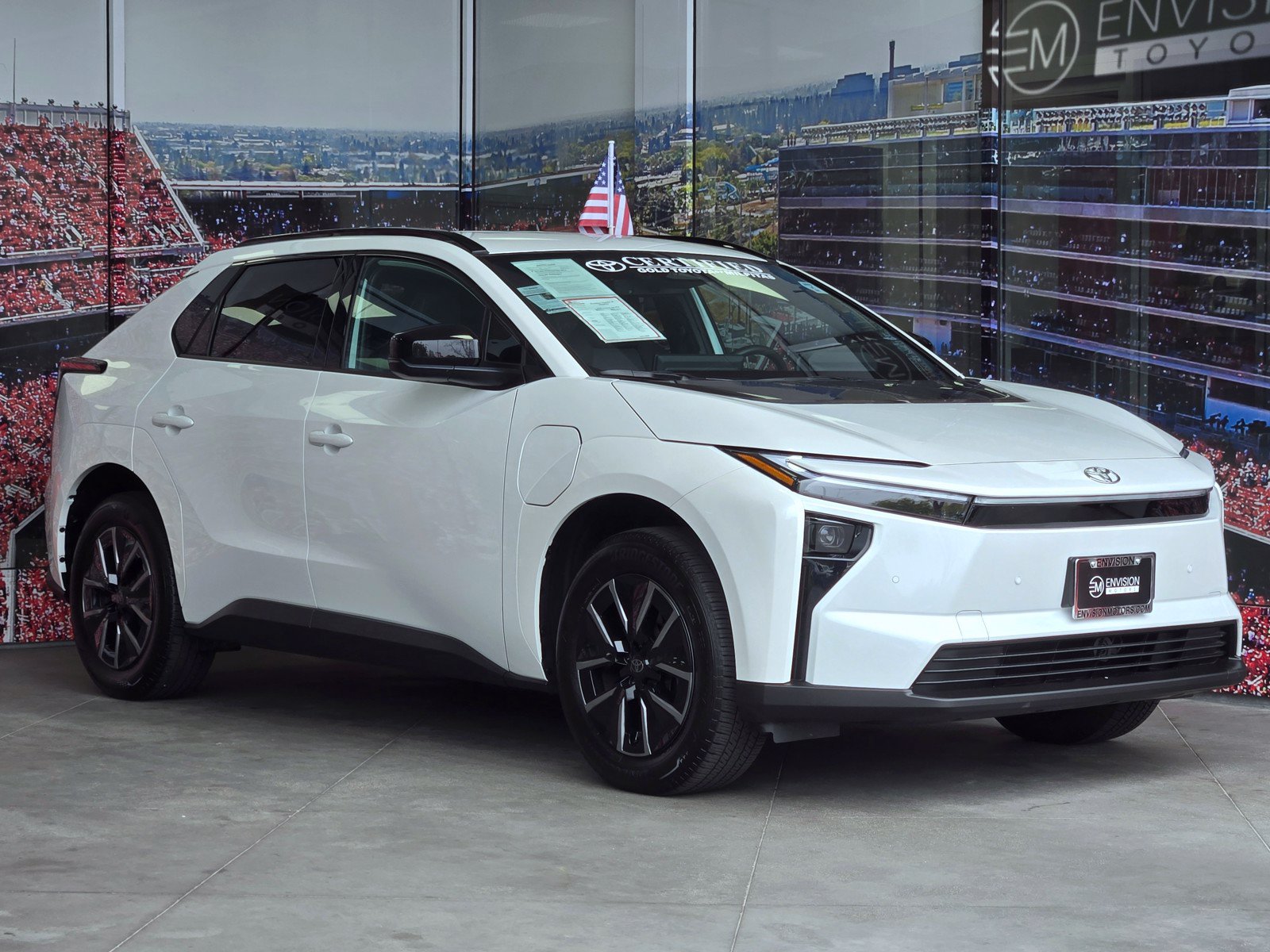 Used 2026 Toyota bZ XLE with VIN JTMBCAEB4TA006379 for sale in Milpitas, CA