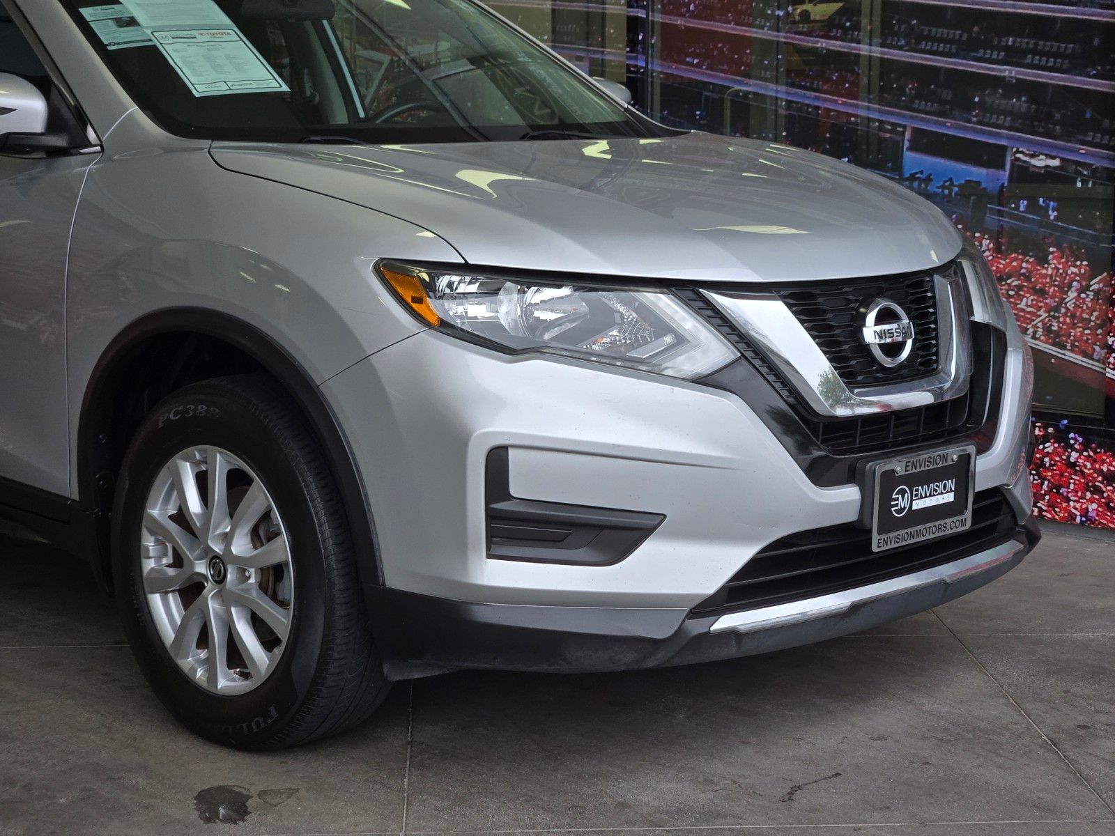 Used 2017 Nissan Rogue SV with VIN 5N1AT2MV1HC742958 for sale in Milpitas, CA