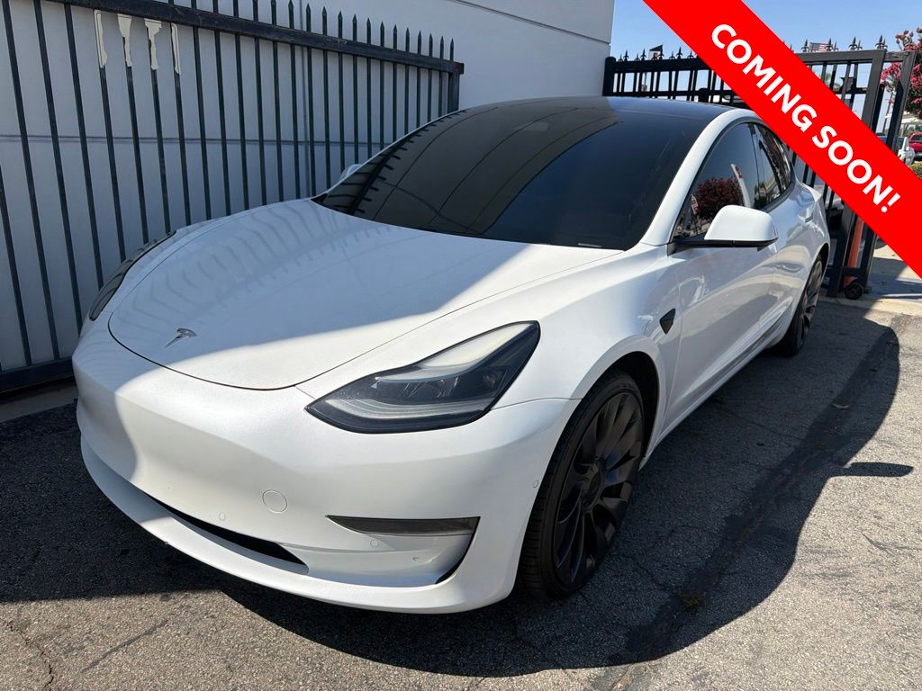 Used 2021 Tesla Model 3 Base with VIN 5YJ3E1ECXMF031495 for sale in Norwalk, CA