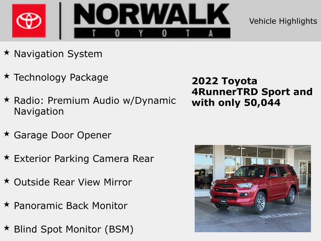 2022 Toyota 4Runner TRD Sport - Photo 10