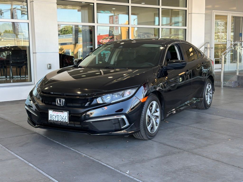 Used 2019 Honda Civic LX with VIN 2HGFC2F61KH501357 for sale in Norwalk, CA