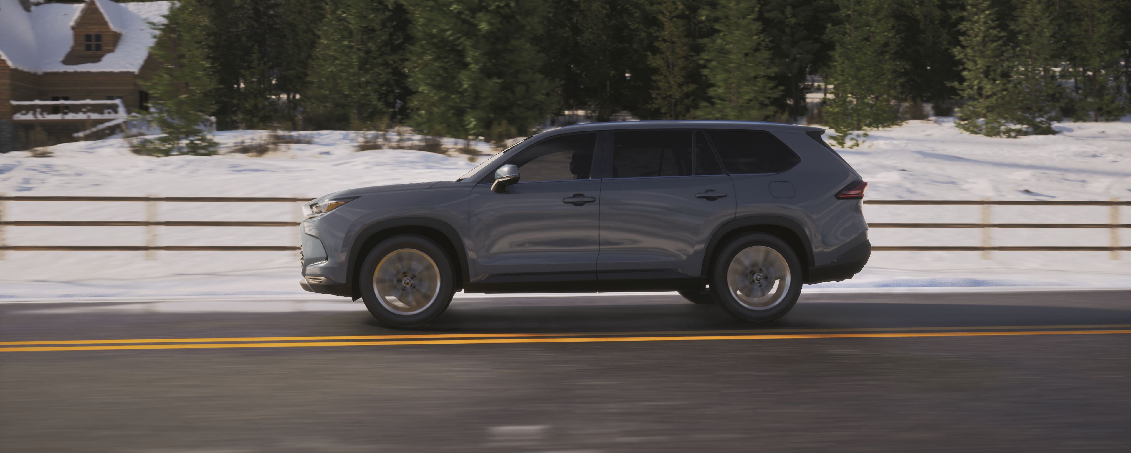 Exterior design of Toyota Grand Highlander