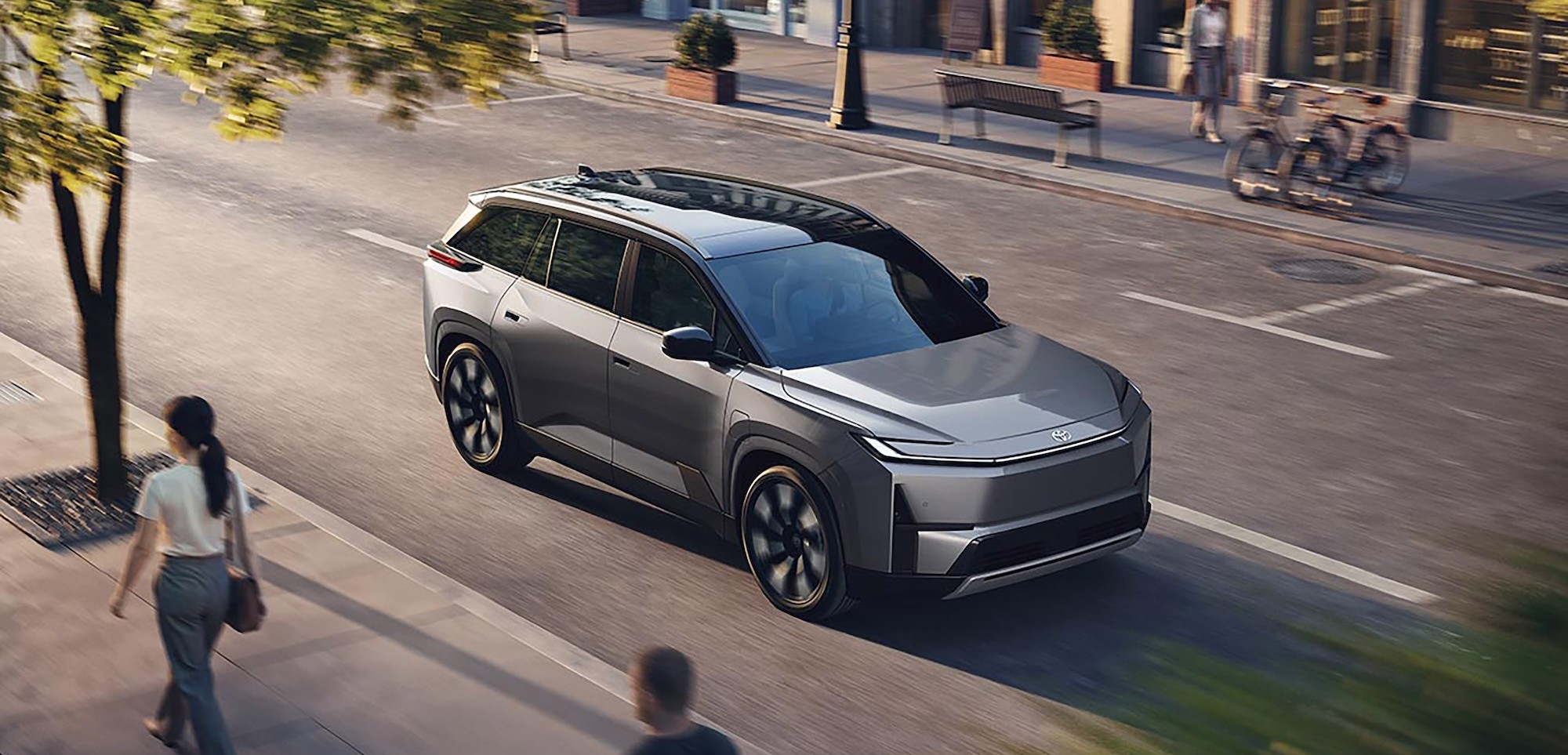 Exterior design of Toyota Highlander