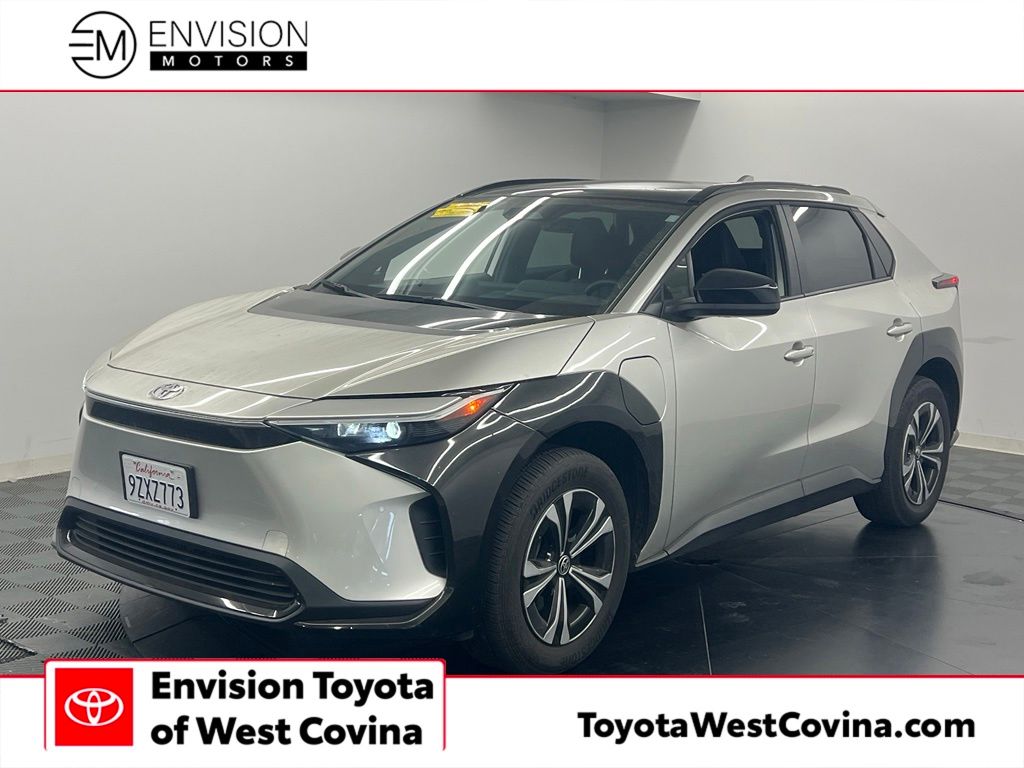 Used 2025 Toyota bZ4X XLE with VIN JTMAAAAA6SA073871 for sale in West Covina, CA