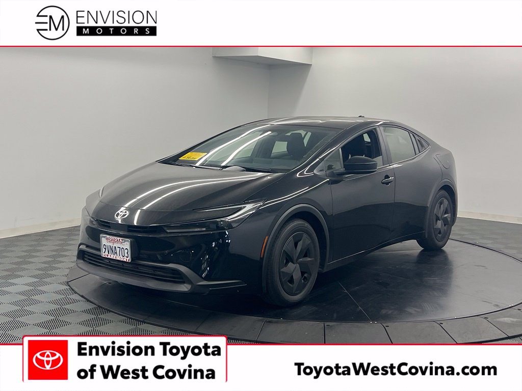 Midnight Black Metallic 2026 Toyota Prius Hatchback Front-Wheel Drive Continuously Variable Transmission