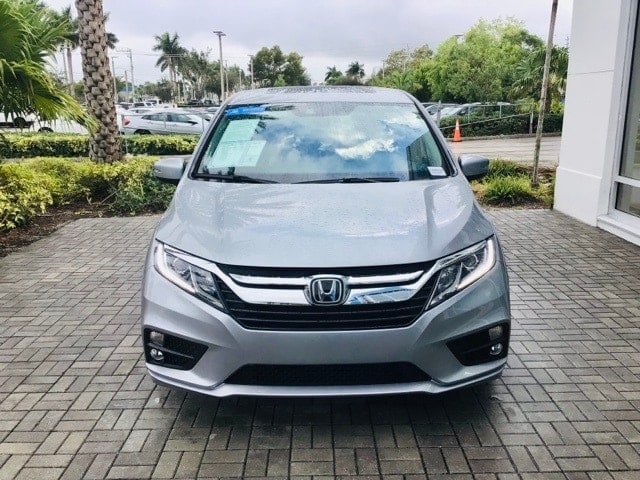 Certified 2018 Honda Odyssey EX-L with VIN 5FNRL6H72JB100381 for sale in Burlington, VT