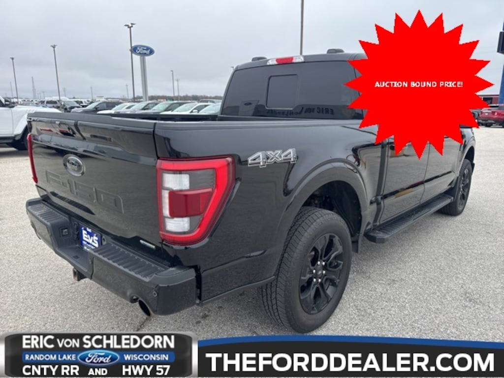 Used 2022 Ford F-150 Lariat Truck SuperCrew Cab