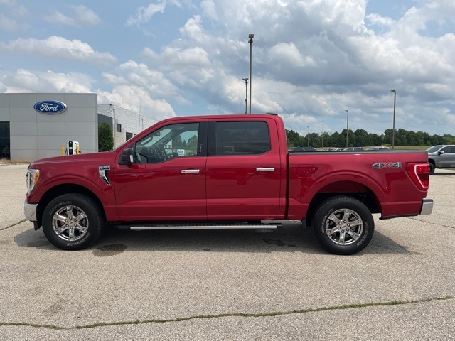 Used 2021 Ford F-150 XLT with VIN 1FTEW1EP8MKD31919 for sale in Random Lake, WI