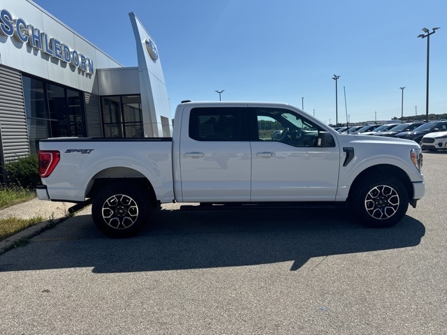 Used 2022 Ford F-150 XLT with VIN 1FTEW1EP7NFB83501 for sale in Random Lake, WI