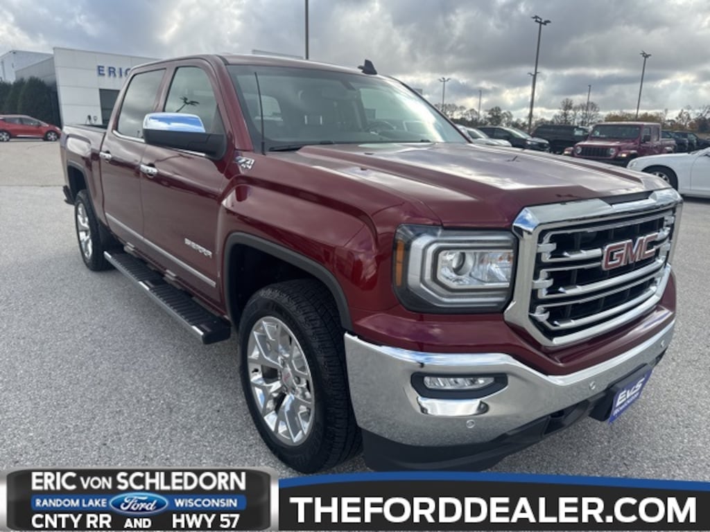 Used 2017 GMC Sierra 1500 SLT Truck Crew Cab