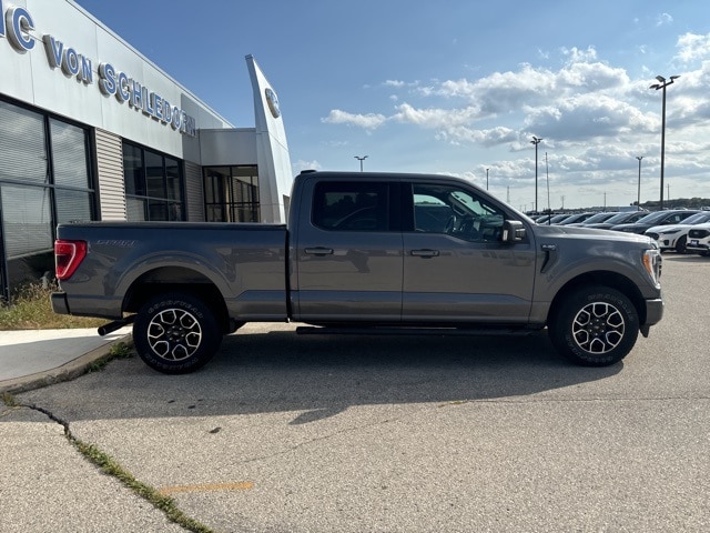 Used 2021 Ford F-150 XLT with VIN 1FTFW1E80MFC80633 for sale in Random Lake, WI