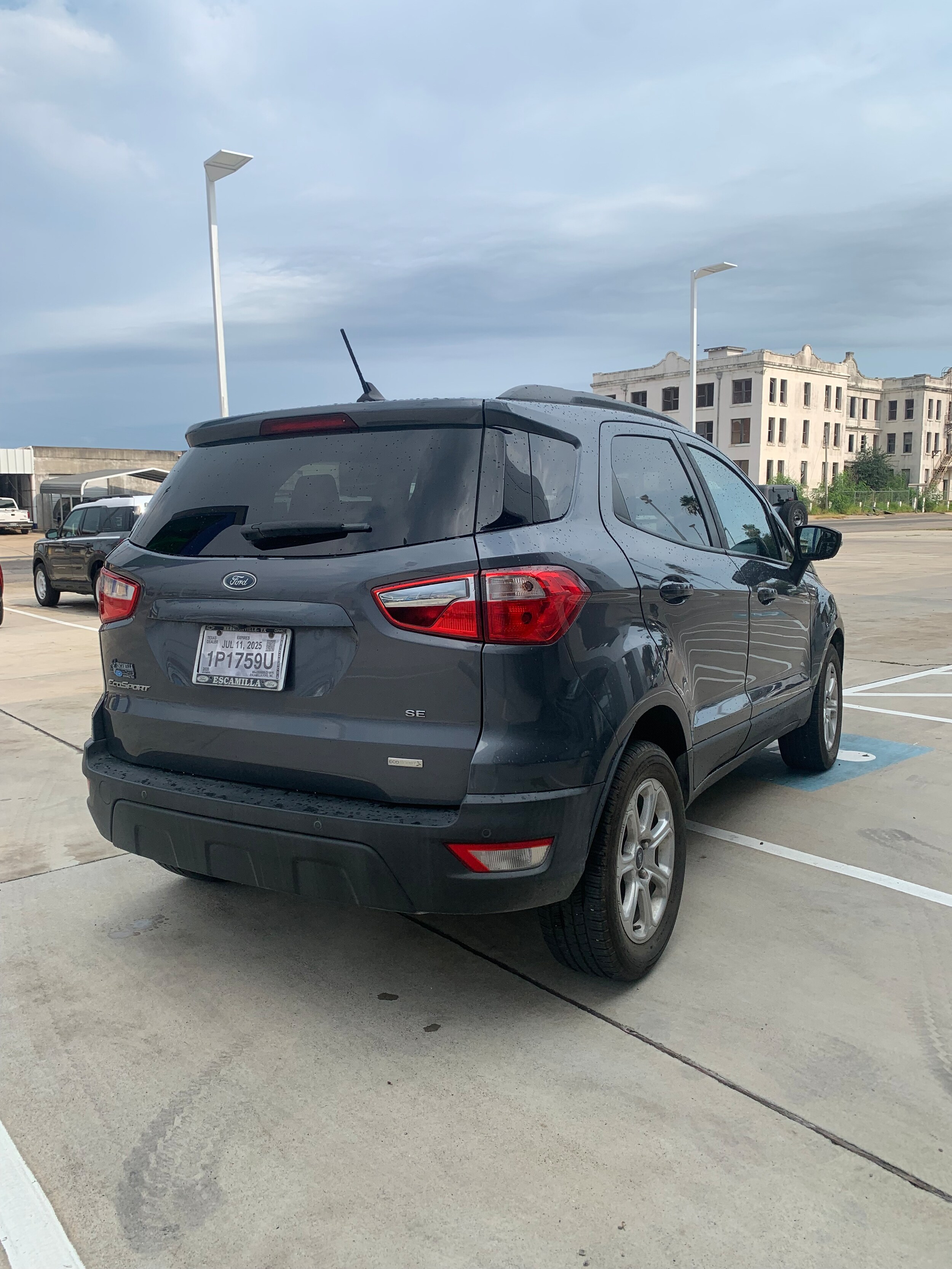 Used 2020 Ford Ecosport SE with VIN MAJ3S2GE0LC318116 for sale in Hebbronville, TX