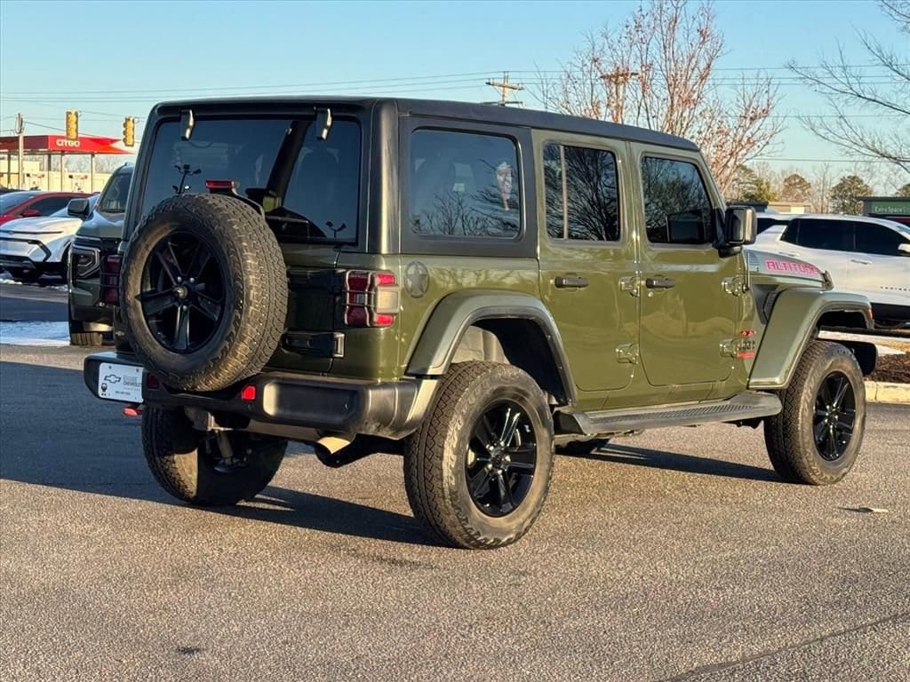 Used 2021 Jeep Wrangler Unlimited Sahara Altitude