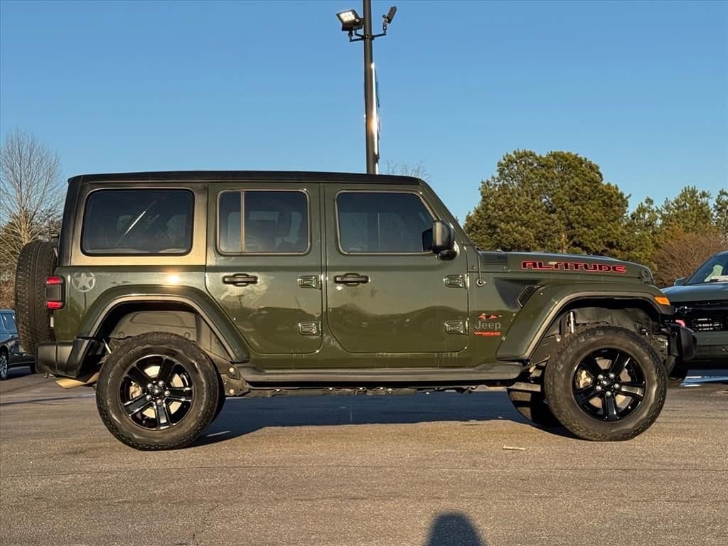 Used 2021 Jeep Wrangler Unlimited Sahara Altitude
