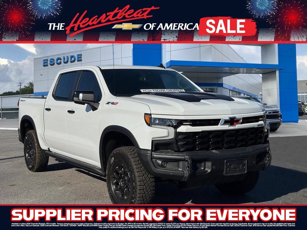 2026 Chevrolet Silverado 1500 ZR2 Truck