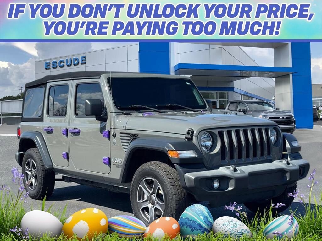 Used 2019 Jeep Wrangler Unlimited Sport S