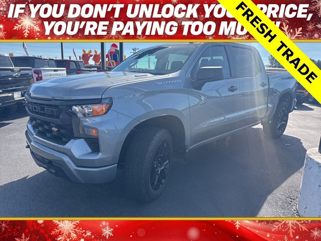 Used 2024 Chevrolet Silverado 1500 Custom Truck