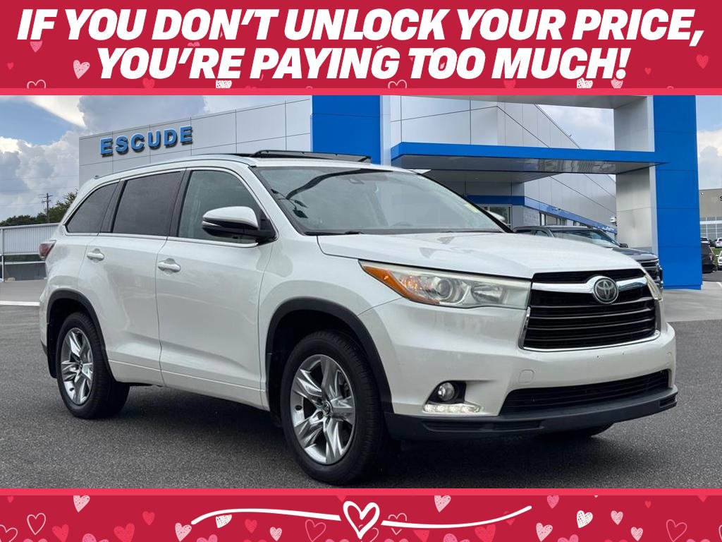 2016 Toyota Highlander Limited Platinum