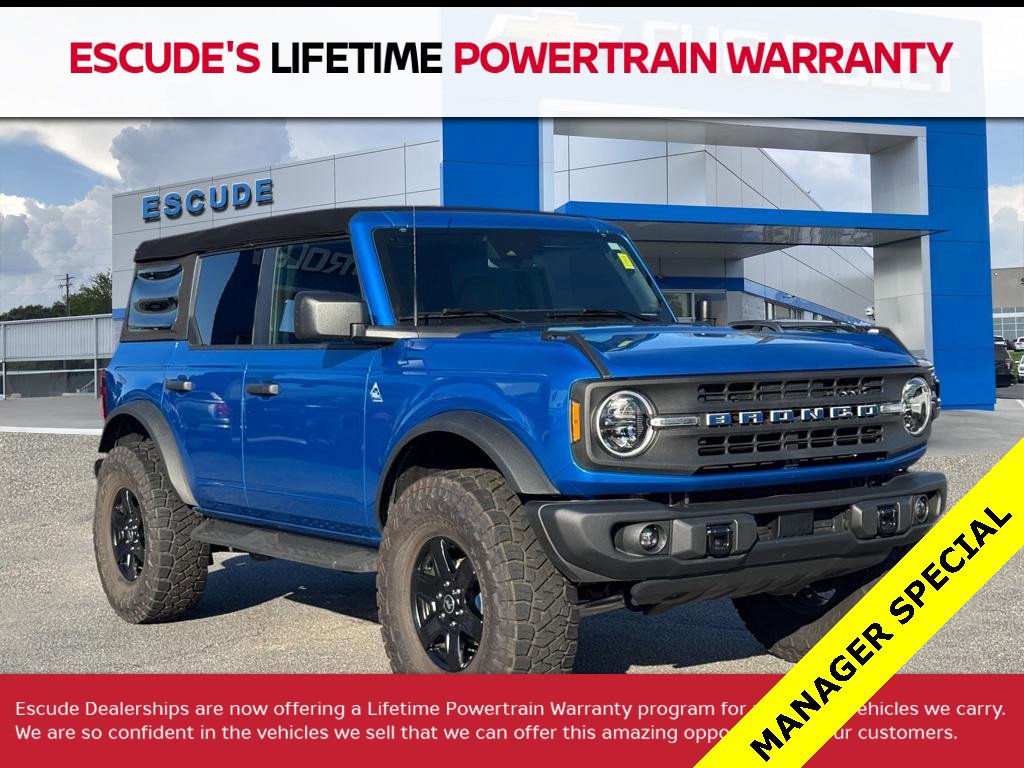 2024 Ford Bronco 4-Door Black Diamond's photo