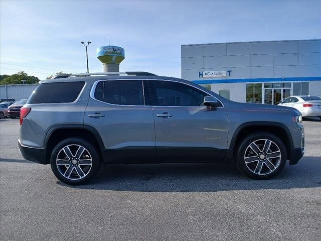 Used 2021 GMC Acadia SLT with VIN 1GKKNULS0MZ112625 for sale in Easley, SC