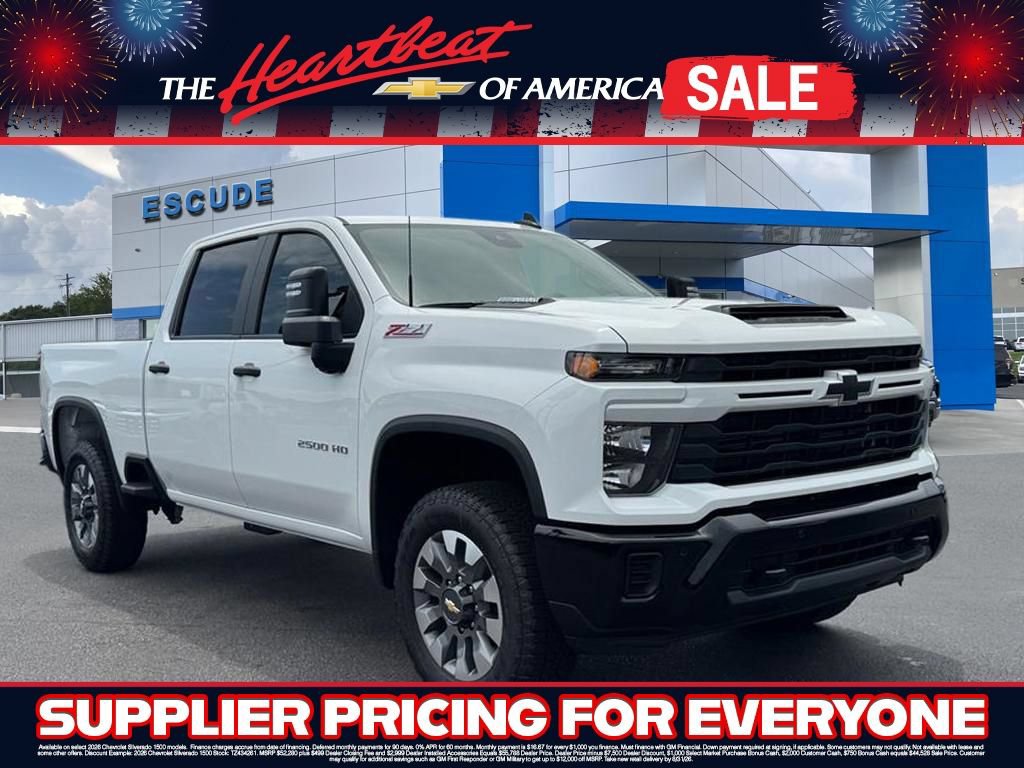 2026 Chevrolet Silverado 2500 HD Custom Truck