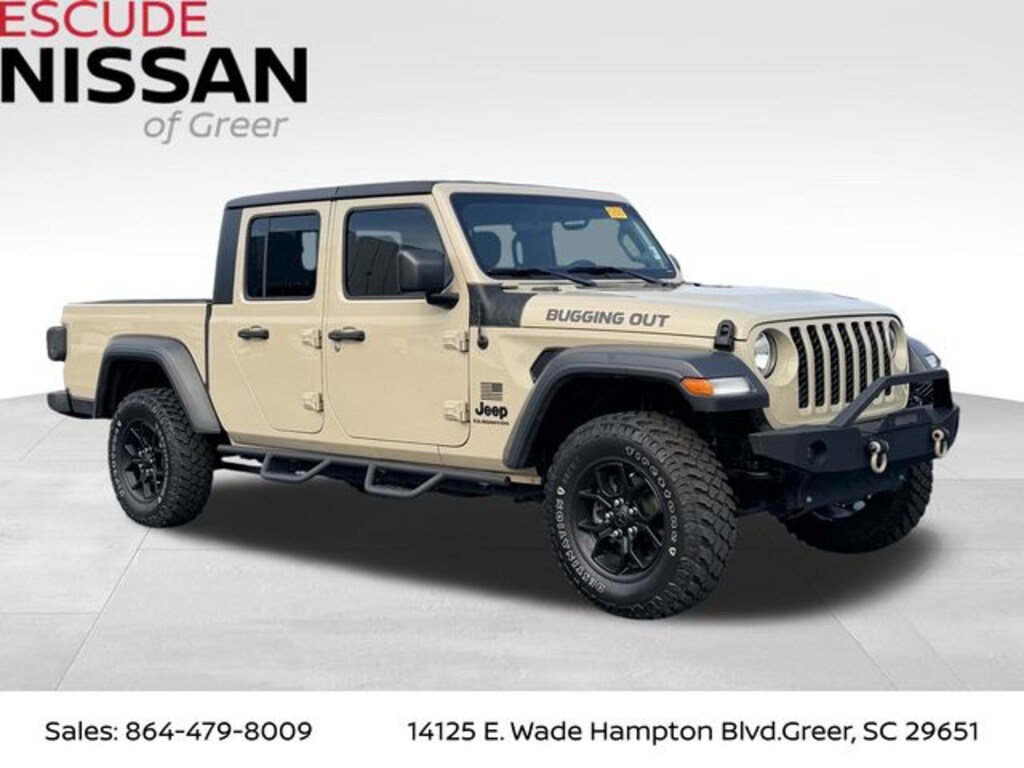 Certified 2020 Jeep Gladiator Sport Truck