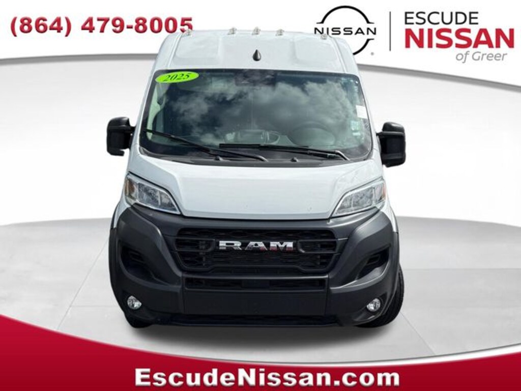 Certified 2025 Ram Promaster 2500 High Roof Cargo Van