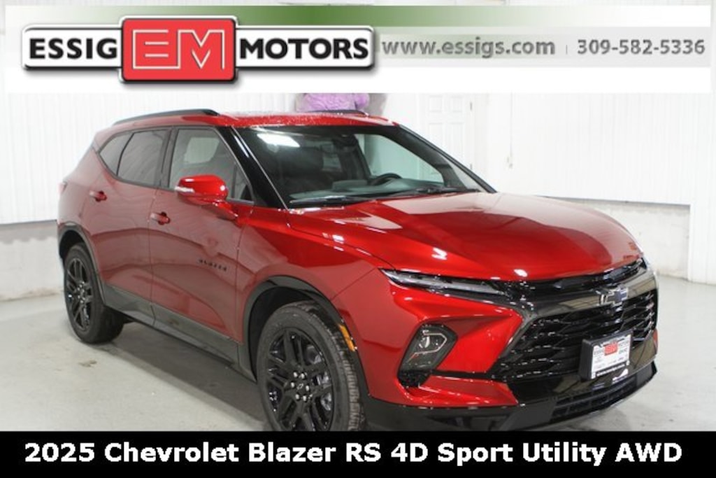New 2025 Chevrolet Blazer RS SUV
