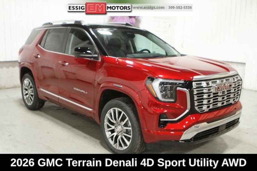New 2026 GMC Terrain Denali SUV