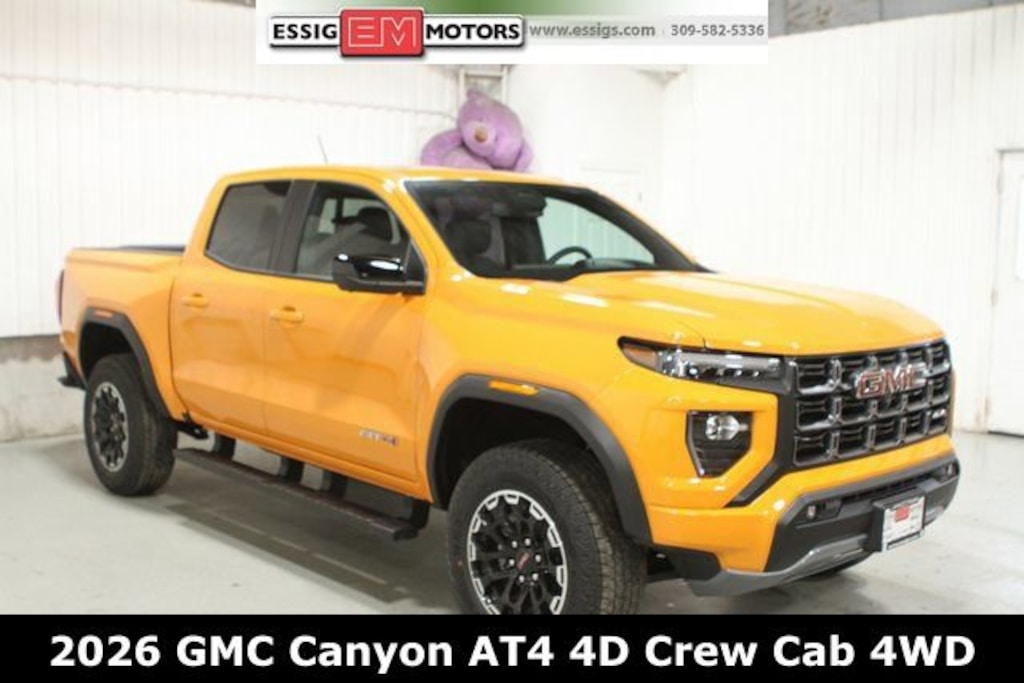 New 2026 GMC Canyon AT4 Truck