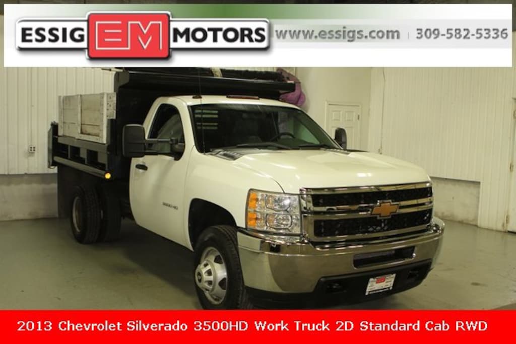 Used 2013 Chevrolet Silverado 3500 HD Chassis Cab Work Truck Chassis Cab Truck