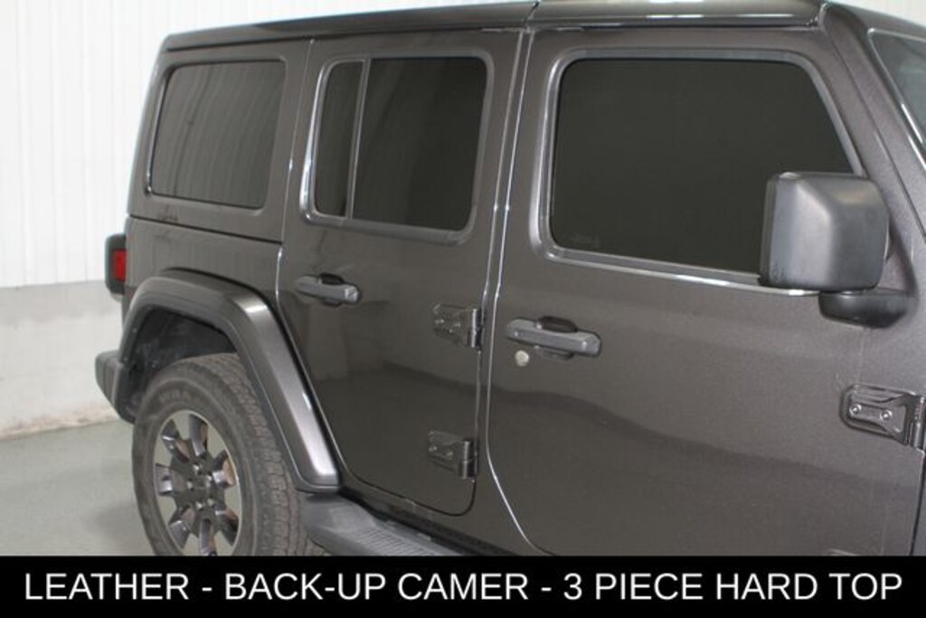 Used 2018 Jeep Wrangler Unlimited Sahara 4x4 SUV