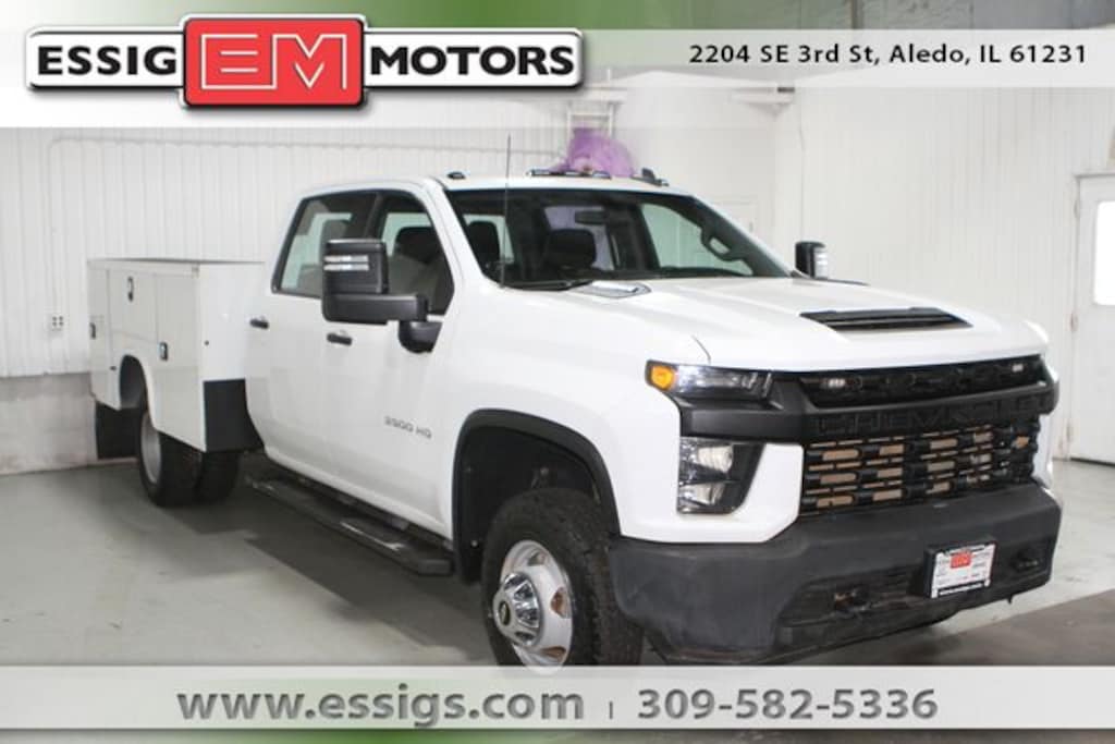 Used 2022 Chevrolet Silverado 3500HD Chassis Work Truck Truck Crew Cab