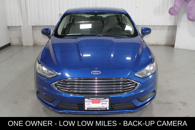 Used 2017 Ford Fusion S with VIN 3FA6P0G75HR318691 for sale in Aledo, IL