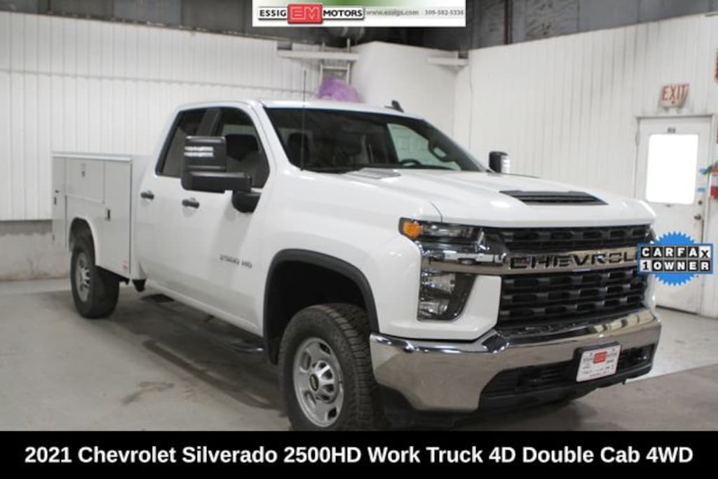 Used 2021 Chevrolet Silverado 2500 HD Work Truck Truck Double Cab