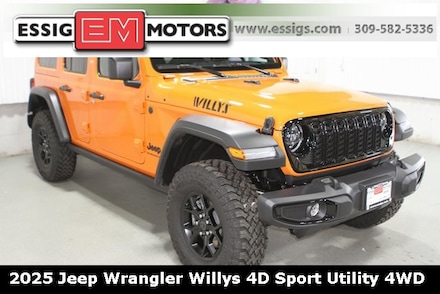 2025 Jeep Wrangler 4-DOOR WILLYS Sport Utility