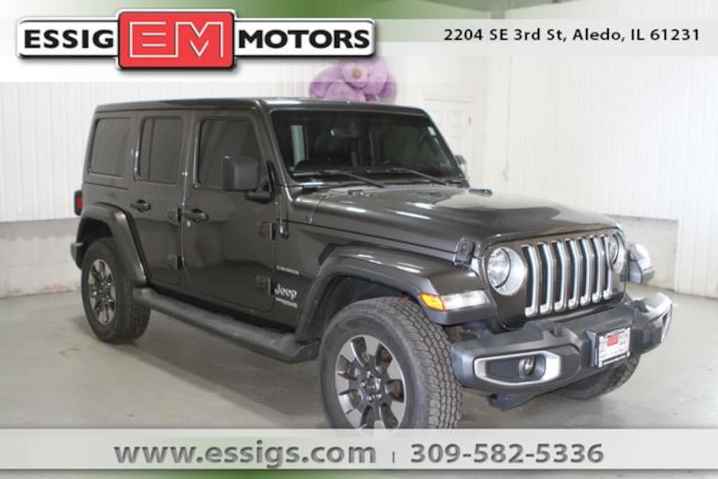 Used 2018 Jeep Wrangler Unlimited Sahara 4x4 SUV