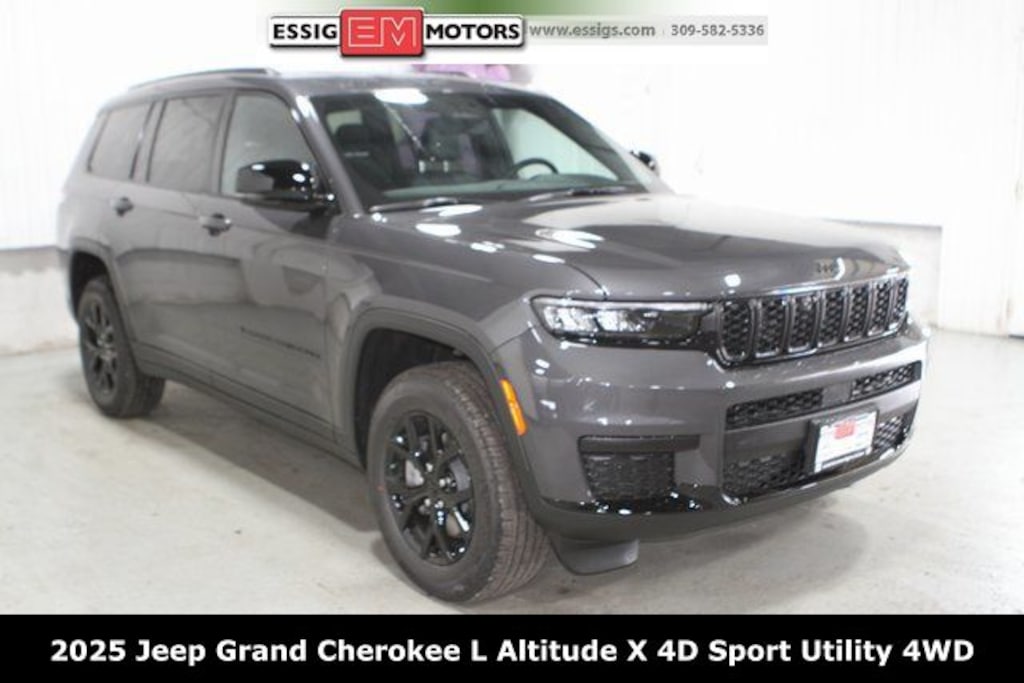 New 2025 Jeep Grand Cherokee L ALTITUDE X 4X4 Sport Utility