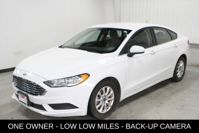 Used 2018 Ford Fusion S with VIN 3FA6P0G74JR220600 for sale in Aledo, IL