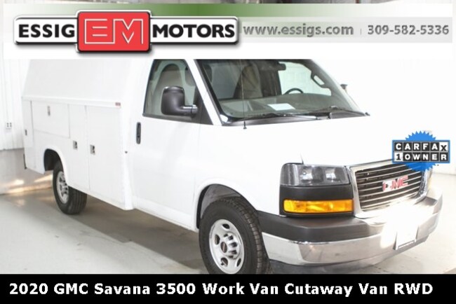 2020 GMC Savana Cutaway Work Van Truck