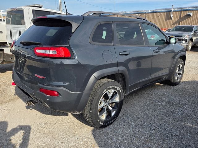 Used 2016 Jeep Cherokee Trailhawk with VIN 1C4PJMBS0GW364525 for sale in Aledo, IL