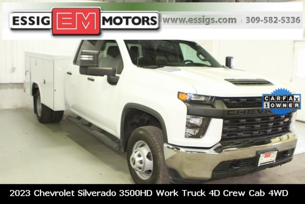 Used 2023 Chevrolet Silverado 3500 HD Chassis Work Truck Truck Crew Cab